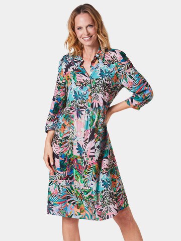 Goldner Shirt dress in Mixed colours: front