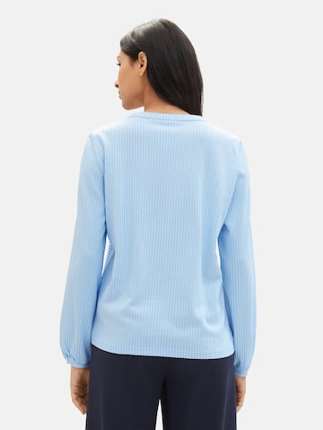 TOM TAILOR Blouse in Blue