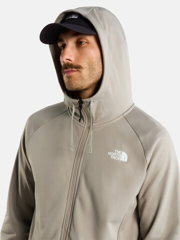 THE NORTH FACE - Sudadera con cremallera 'M REAXION 2.0 HOODED FULL ZIP JACKET' en beige