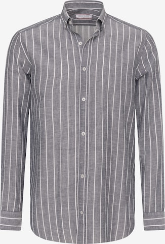 Felix Hardy Regular Fit Businesspaita värissä harmaa: etupuoli