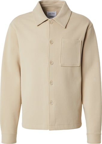 DAN FOX APPAREL Koszula 'Otto' w kolorze beżowy: przód