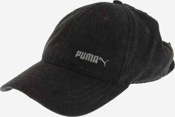 PUMA Hat & Cap in One size in Black: front