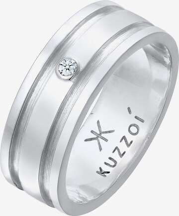 KUZZOI Ring Diamant, Edelstein Ring in Silber: predná strana