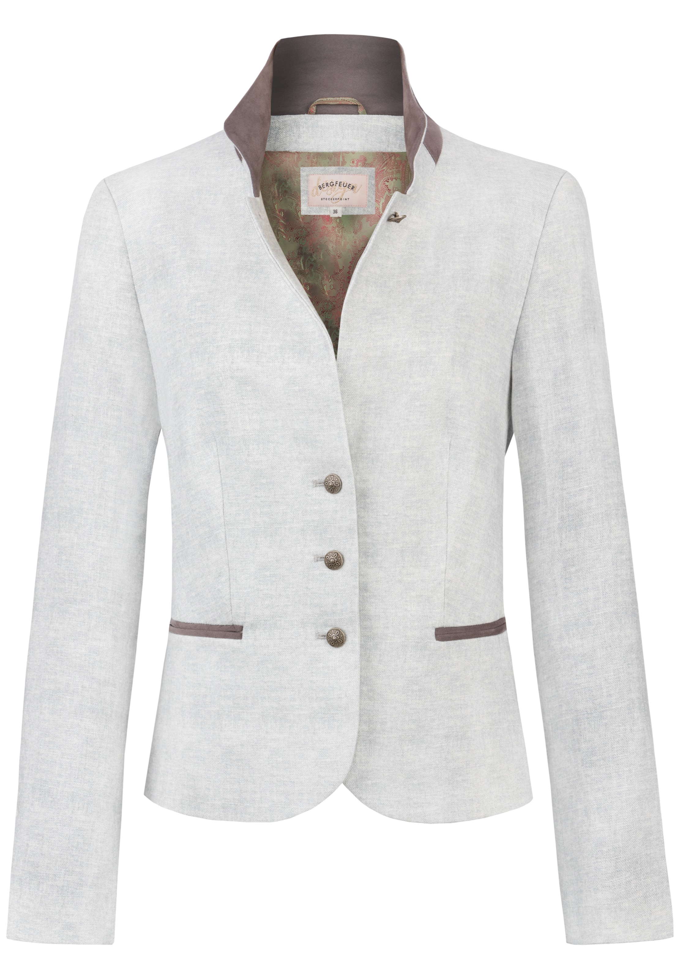 STOCKERPOINT Costume jacket 'Felicia' in Beige: front