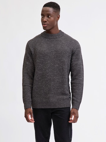 JJ Rebel Sweater 'JREBBLAZE' in Grey: front