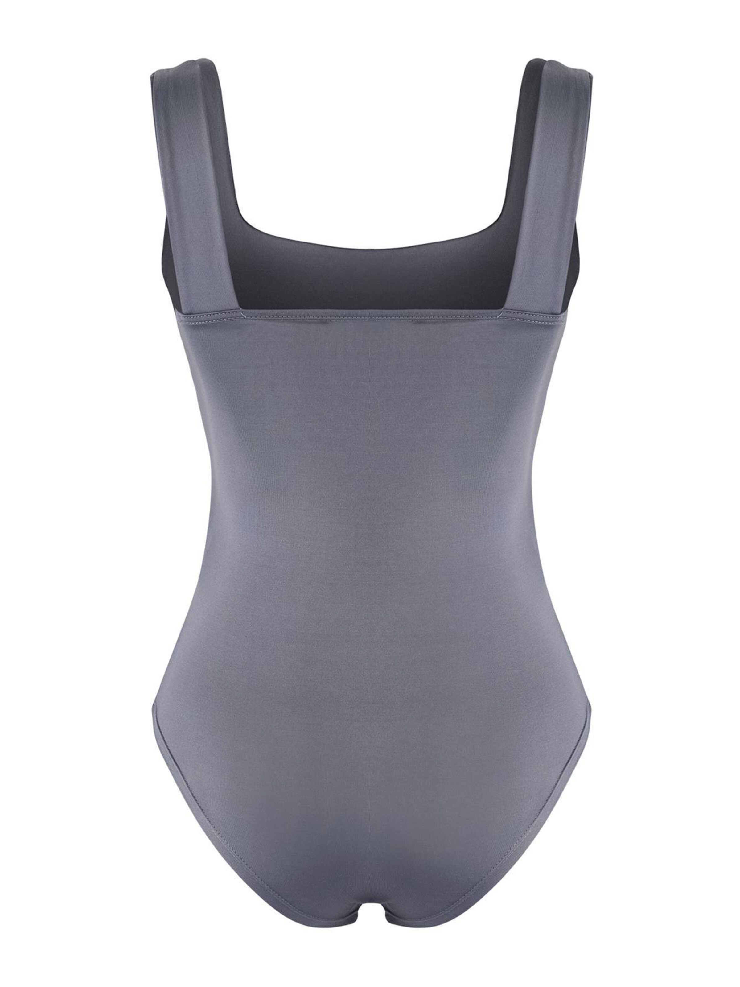 Trendyol Боди-футболка в Серый