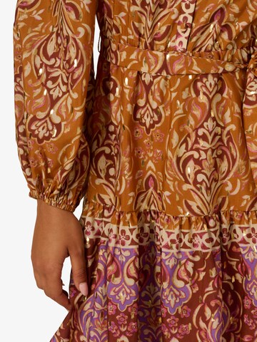Adrianna Papell Blousejurk in Bruin