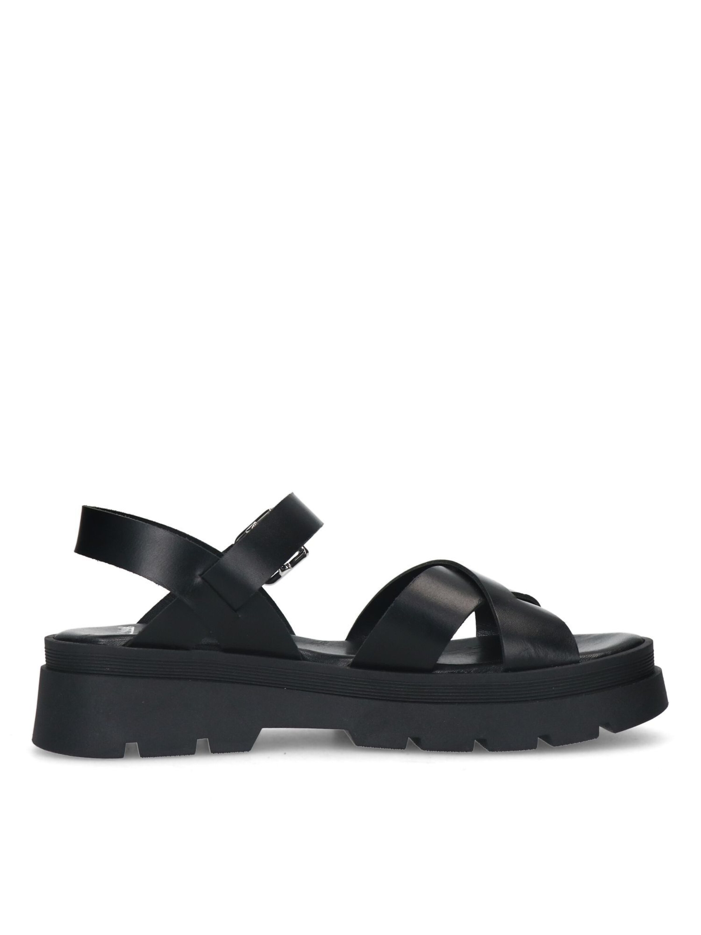 MANFIELD Sandals in Black