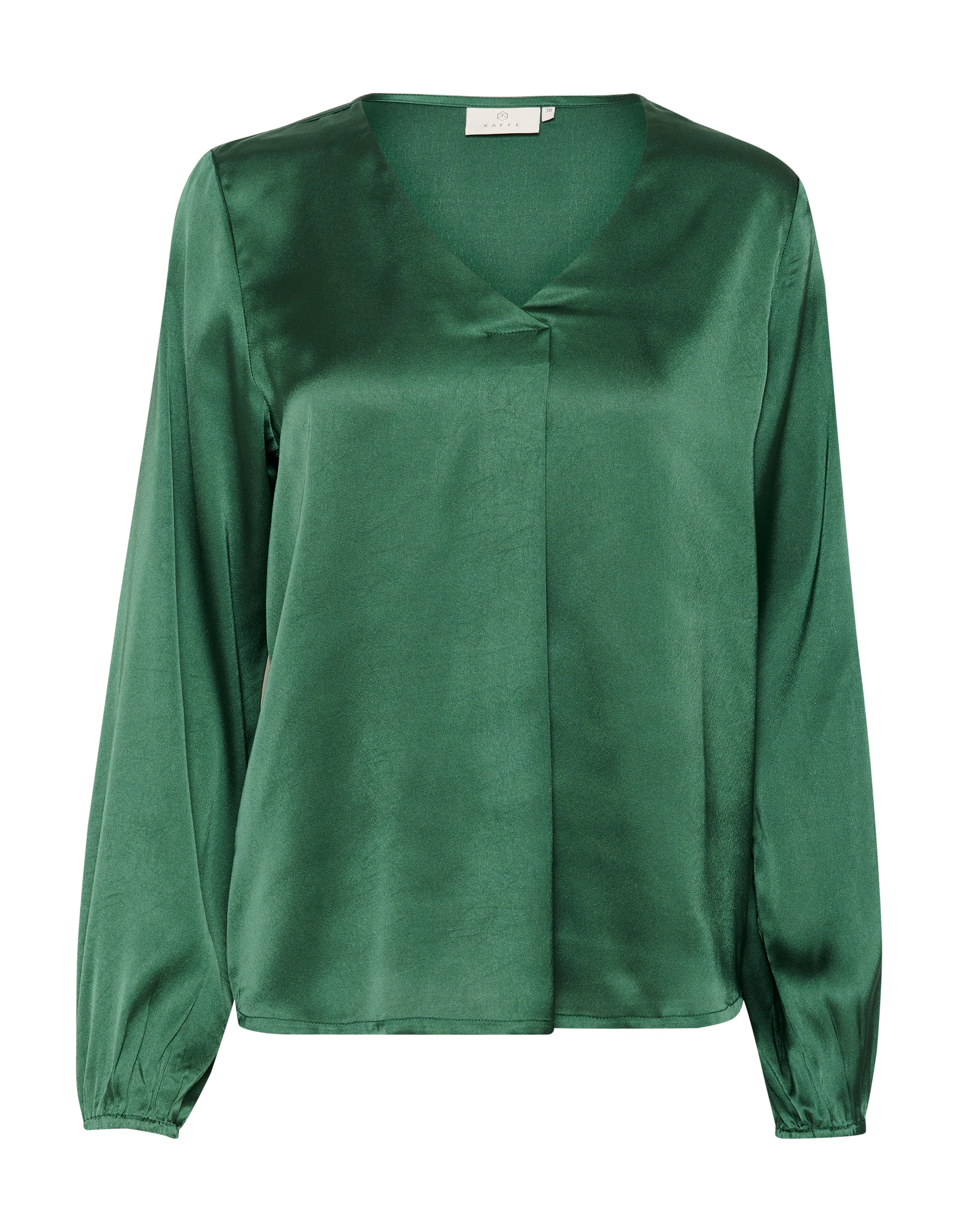 Kaffe Blúzka 'KA Lana' - Zelená: predná strana
