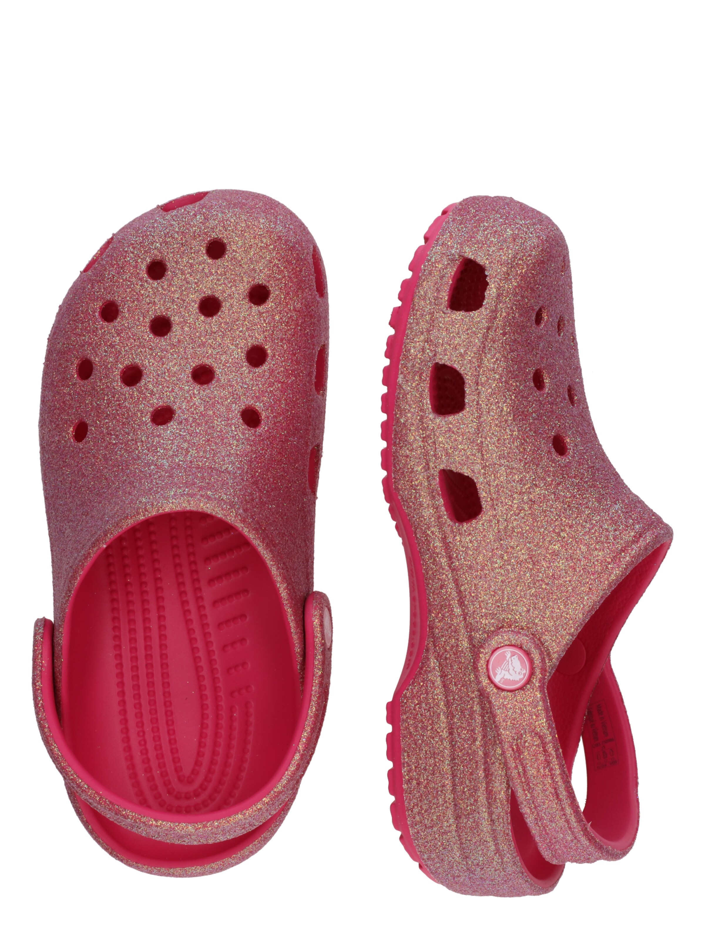 Crocs Åbne sko 'Classic Iridescent' i pink