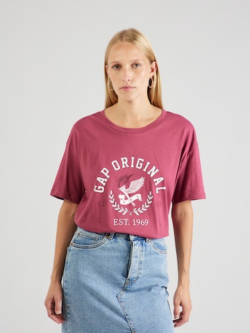 T-shirt GAP en rose : devant