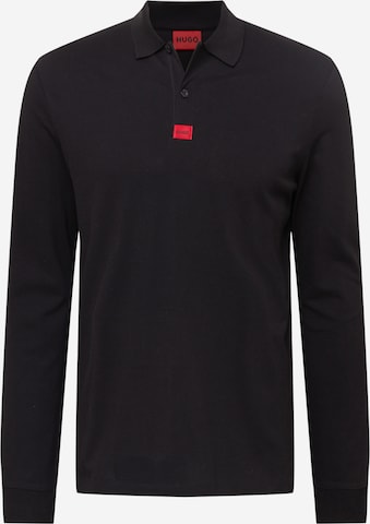 HUGO Red - Camisa 'Deresolo' em preto: frente