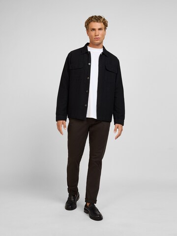 WOTEGA Slim fit Chino Pants 'Adriano' in Brown