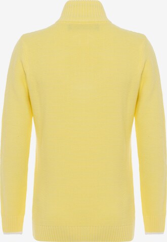 DENIM CULTURE Sweater 'DINA' in Yellow