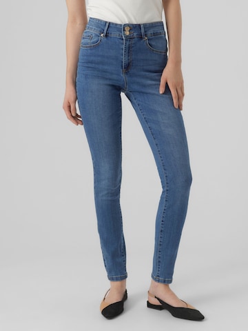 Skinny Jean VERO MODA en bleu : devant