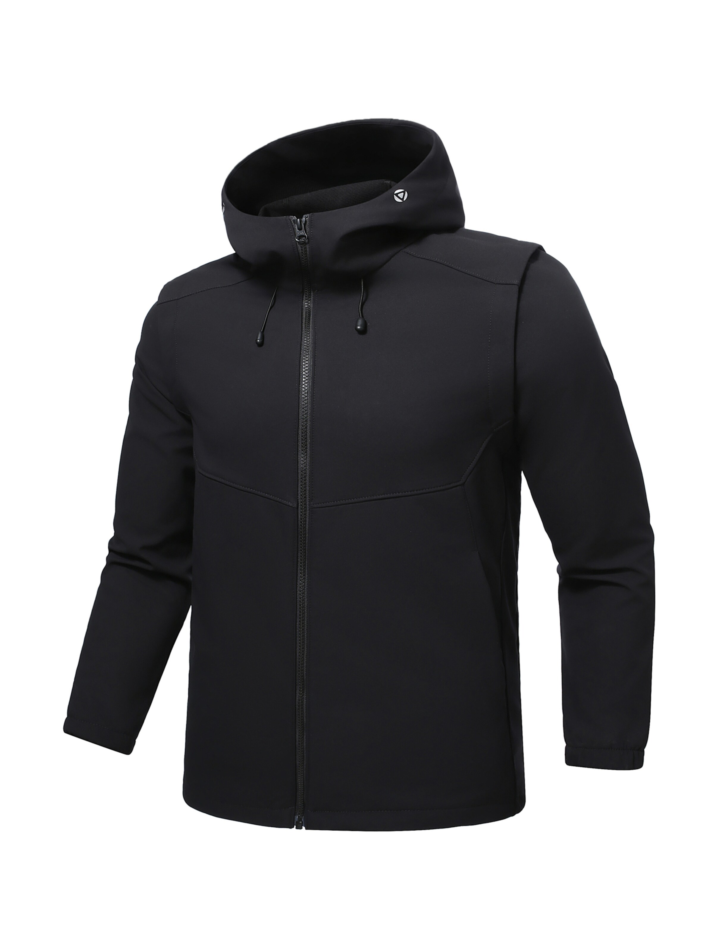 YOUTHUP Winterjacke 'ABNEHMBAR'‌‌‌‌‌‌‌‌ in Schwarz