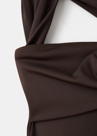 MANGO Bralette Swimsuit in Brown