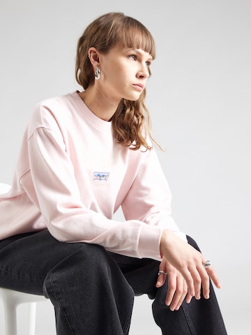 LEVI'S ® Sweatshirt 'Graphic Salinas Crew' i rosa