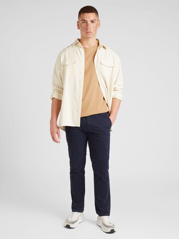 Maglietta 'Tiburt' di BOSS in beige