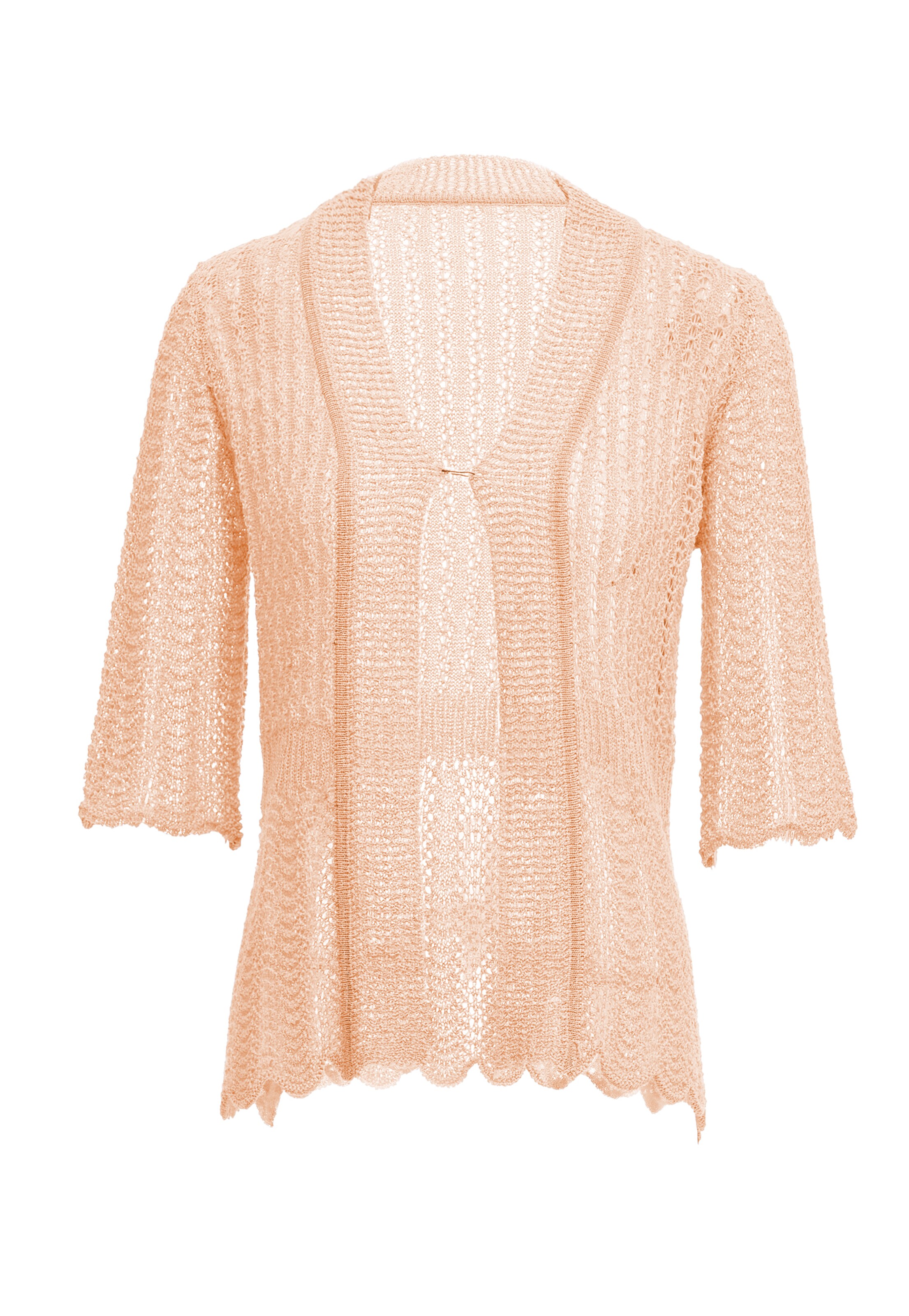 LEOMIA Knit cardigan in Pink: front