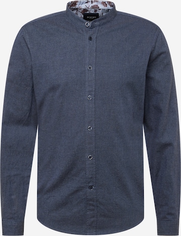 JOOP! Jeans Regular fit Button Up Shirt 'Hedde' in Blue: front