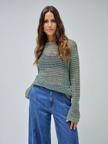 Salsa Jeans Sweater in Green: front