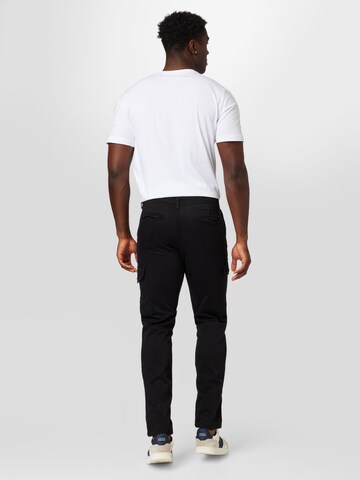 JACK & JONES Regular Cargo Pants 'JPSTOllie Bowie' in Black
