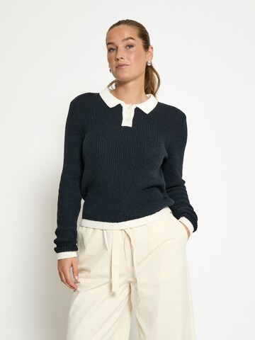 Pullover 'Kallie' di DESIRES in blu: frontale