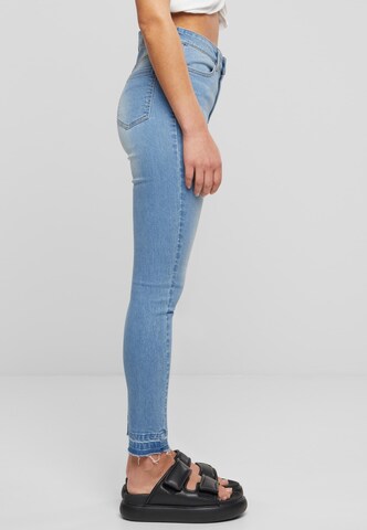 Urban Classics Slimfit Jeans in Blauw