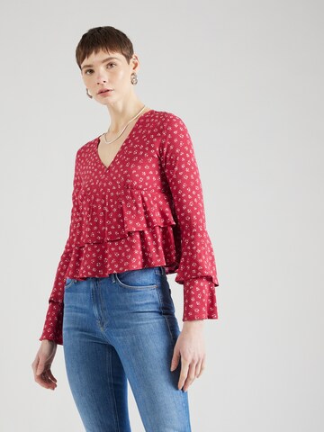 Camicia da donna di AÉROPOSTALE in rosso: frontale