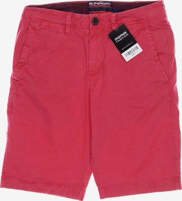 Superdry Shorts in 28 in Pink: front