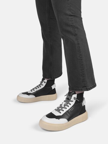 Crickit Sneaker high 'PARISSA' in Schwarz: Vorderseite