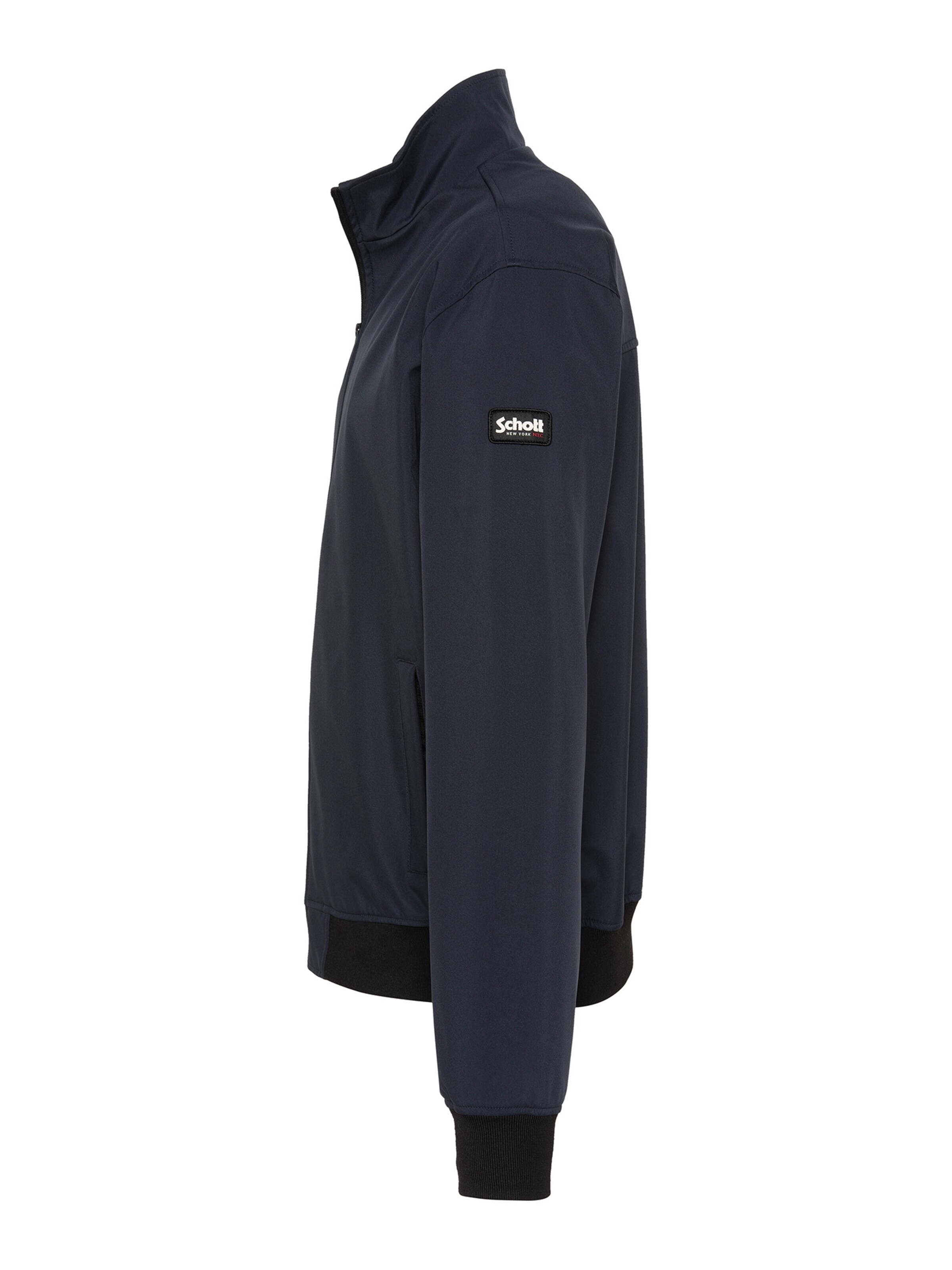 Schott NYC Between-Season Jacket in Blue