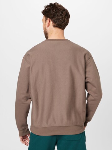 Carhartt WIP Sweatshirt 'American Script' in Brown