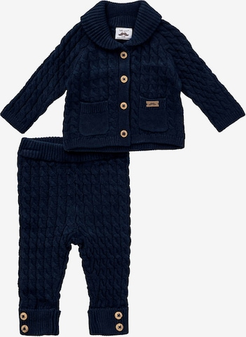 Little Gent Set 'Zopf' in Blauw: voorkant