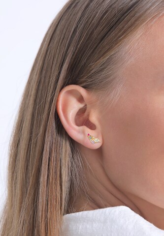 ELLI PREMIUM Ohrringe in Gold: Vorderseite
