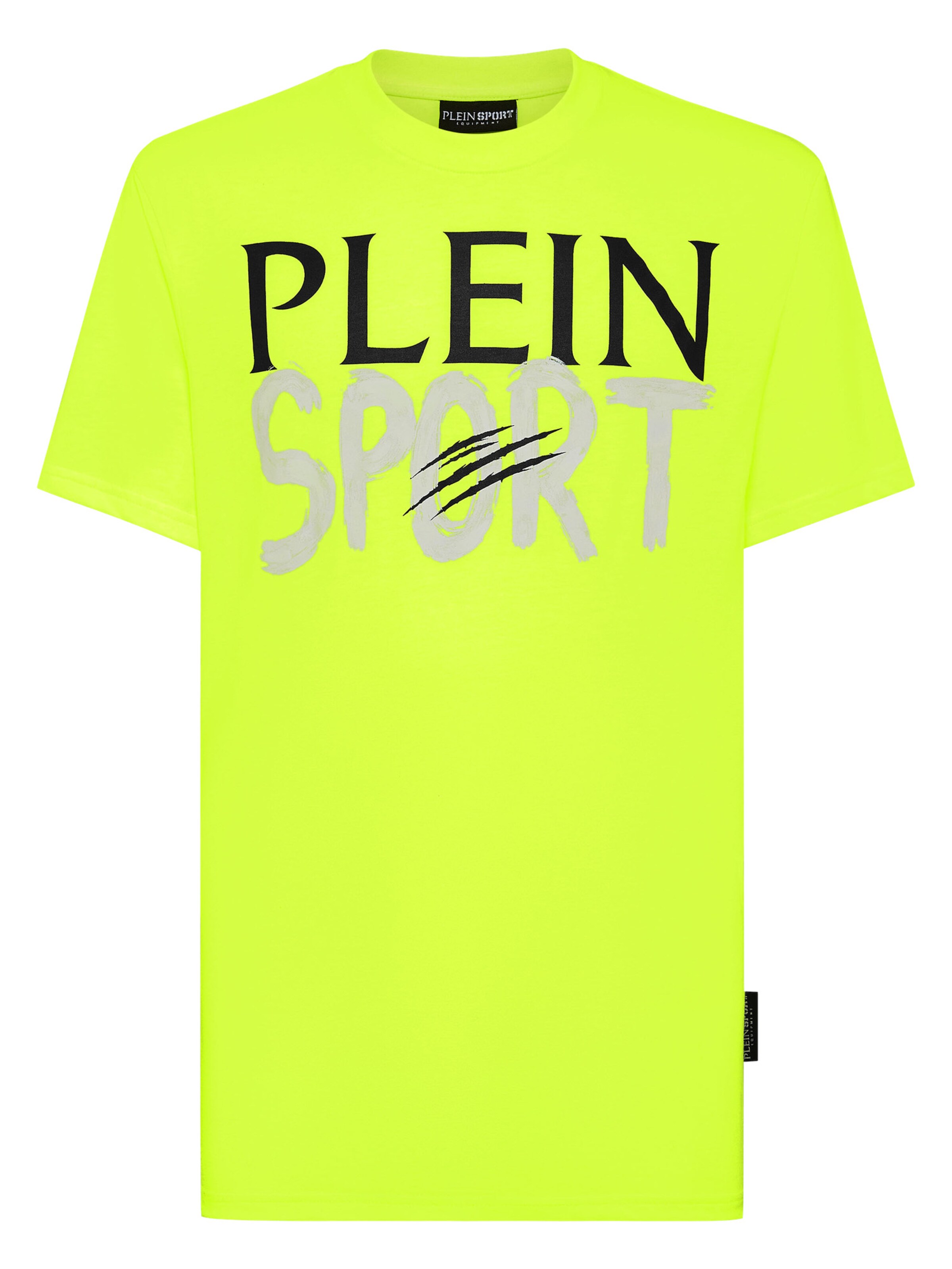 Plein Sport Shirt in Geel: voorkant