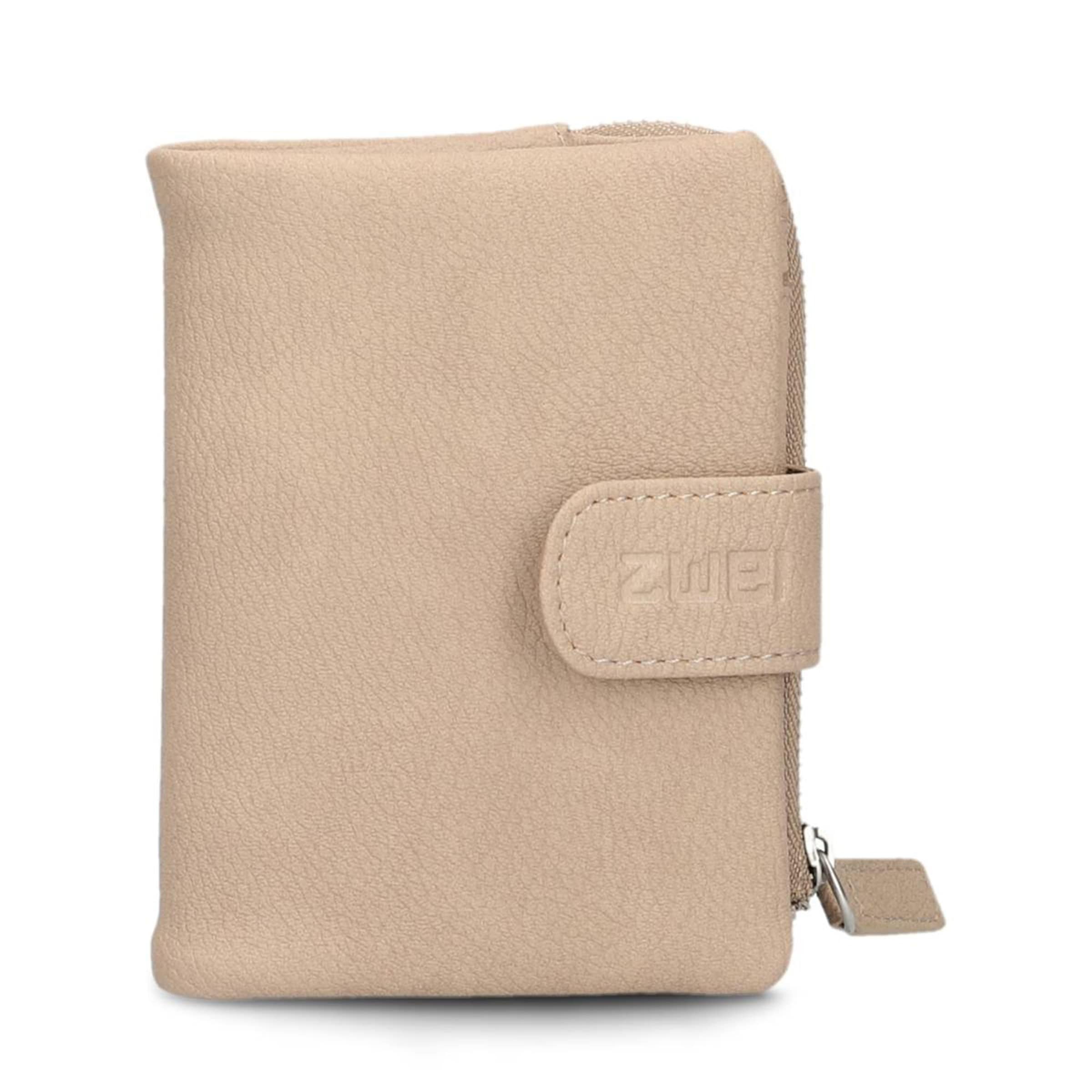 ZWEI Wallet &#x27;Mademoiselle&#x27; in Beige: front