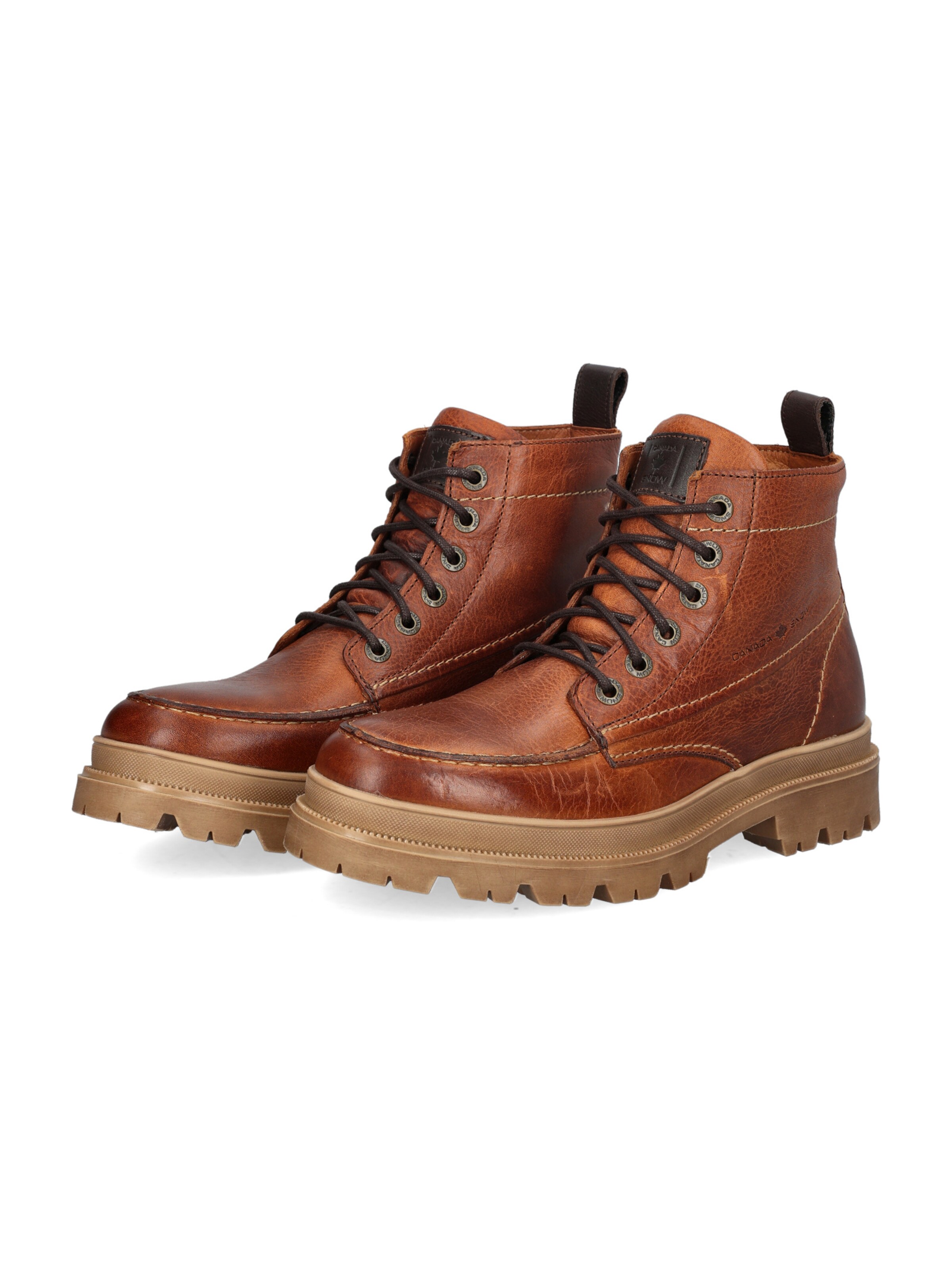 CANADA SNOW Lace-up boots 'MOUNT HEKTOR' in Brown