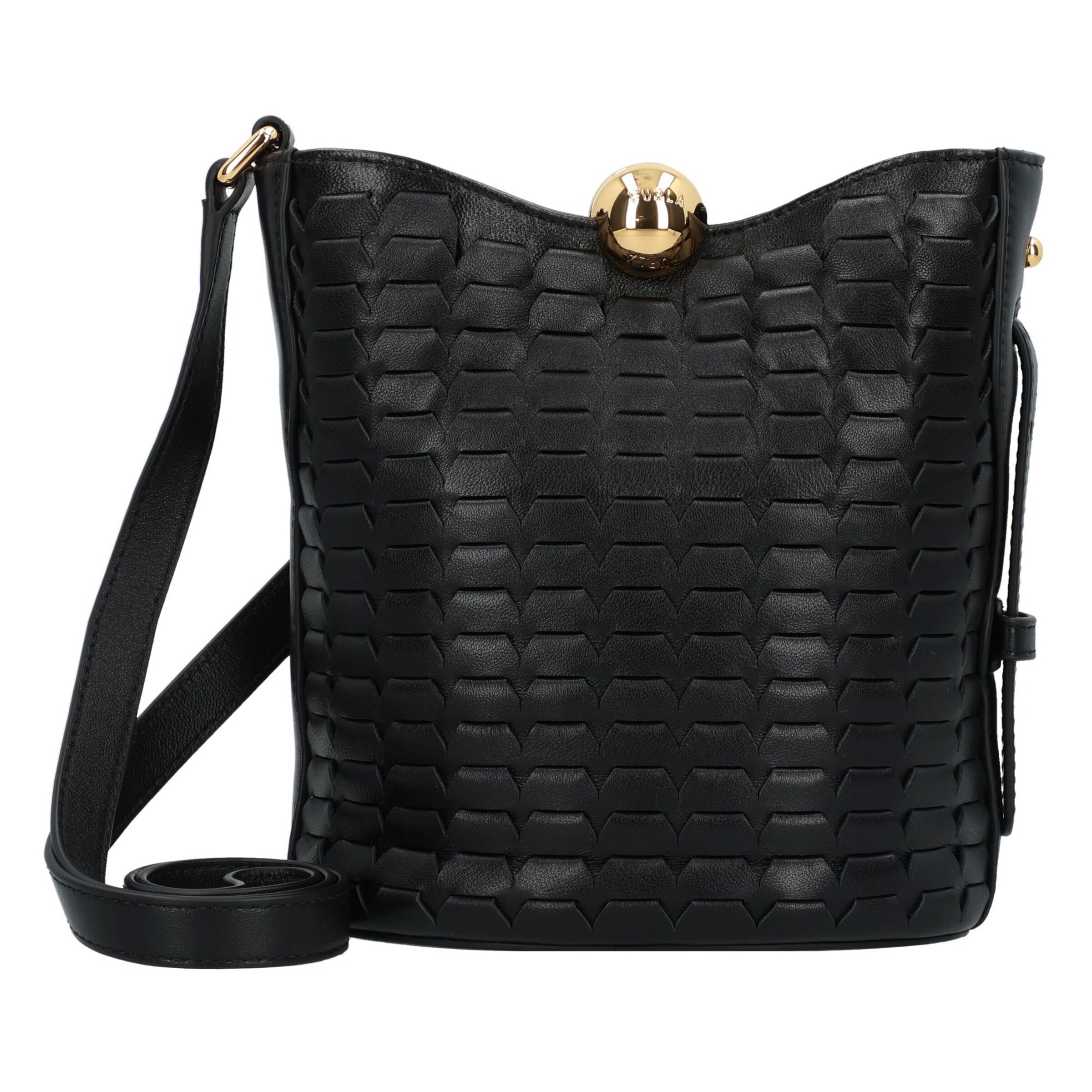 FURLA Crossbody bag in Black: front
