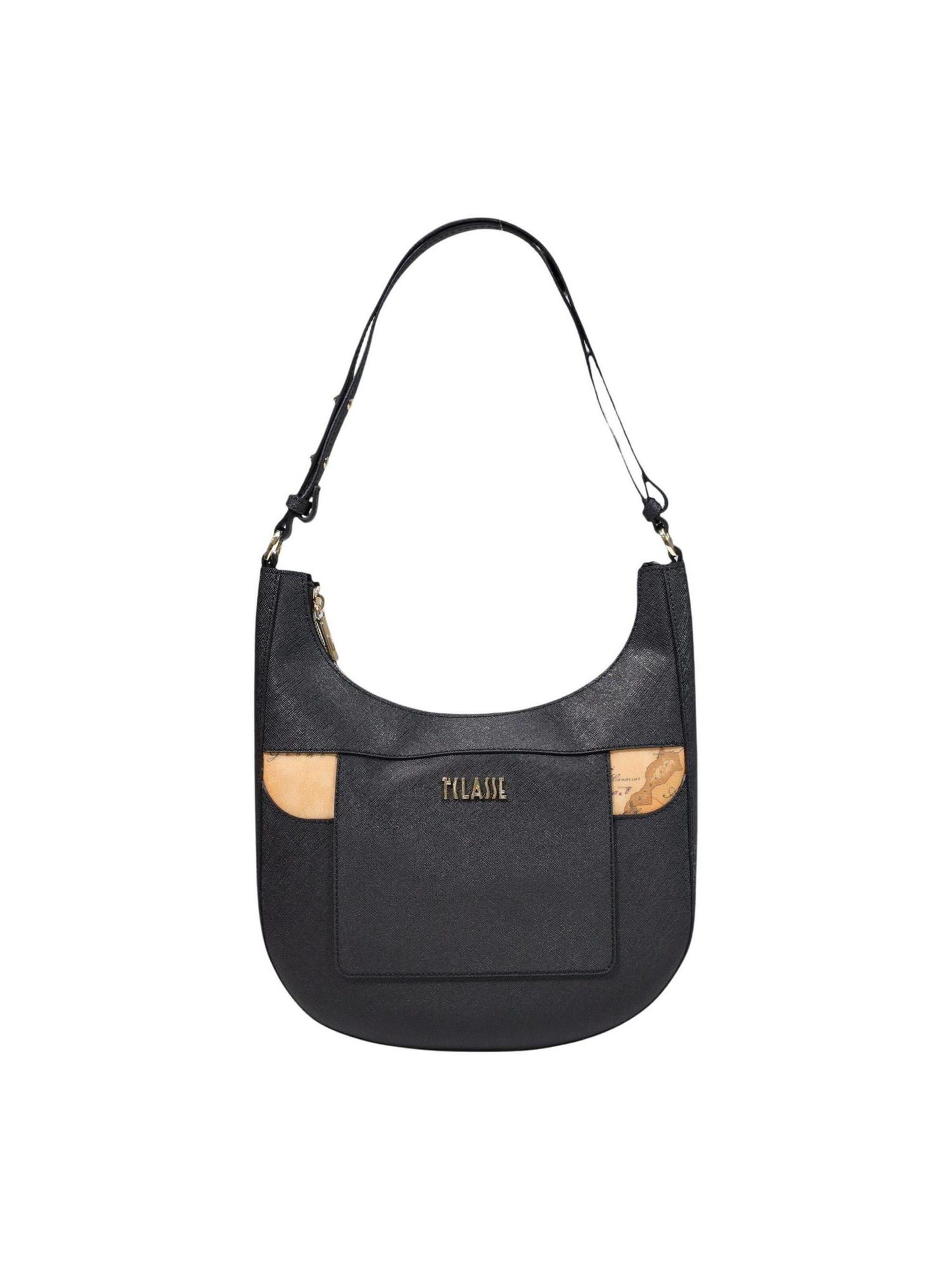 Borsa a spalla 'L LF75 9407' di Alviero Martini 1a clase in nero: frontale