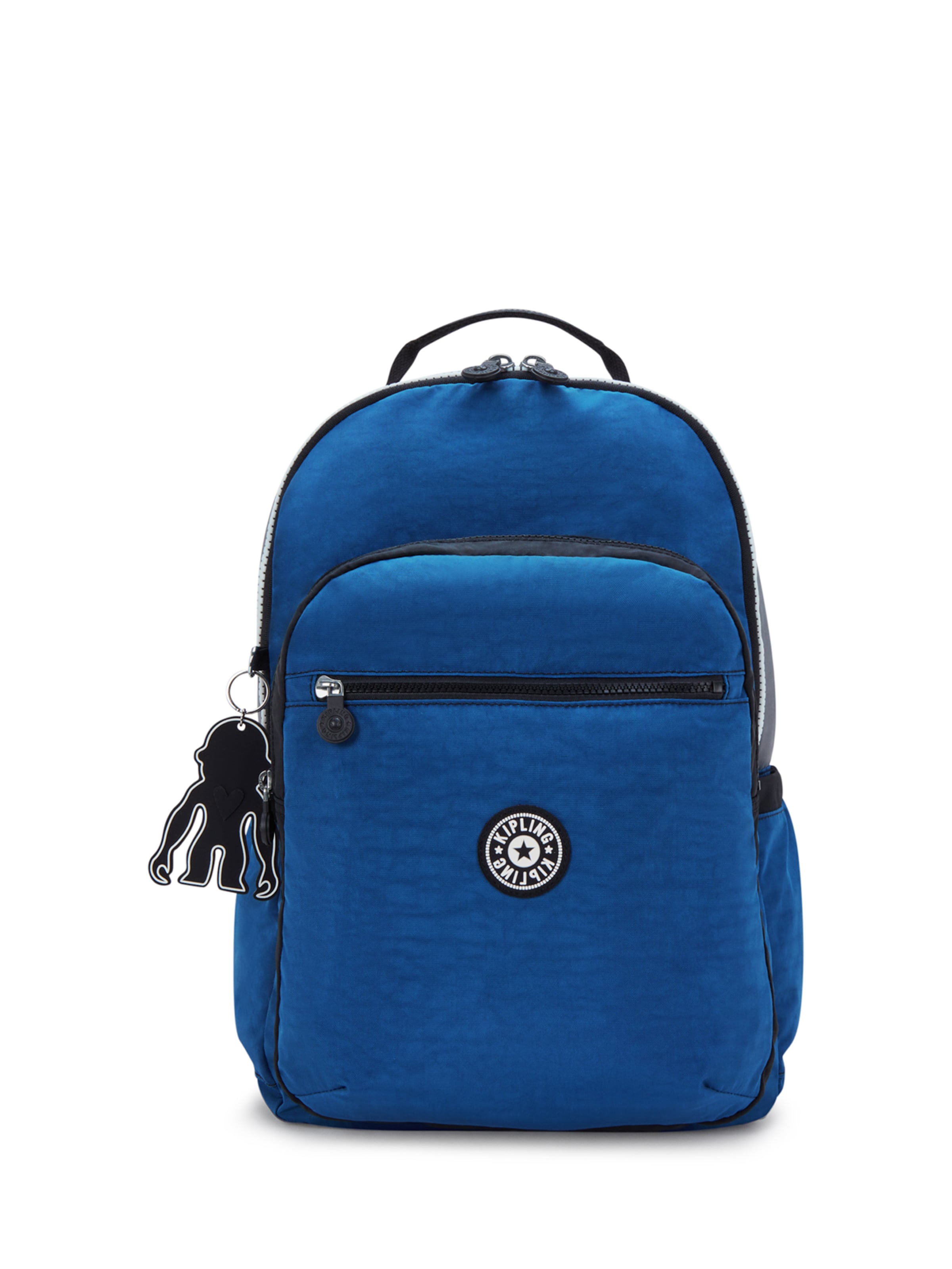 KIPLING Backpack 'Seoul Lap' in Blue: front