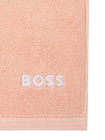 BOSS Home Towel 'EDGE' in Pink