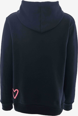 Zwillingsherz Sweatshirt 'Lieblingsinsel' in Blauw