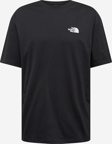 T-Shirt THE NORTH FACE en noir : devant