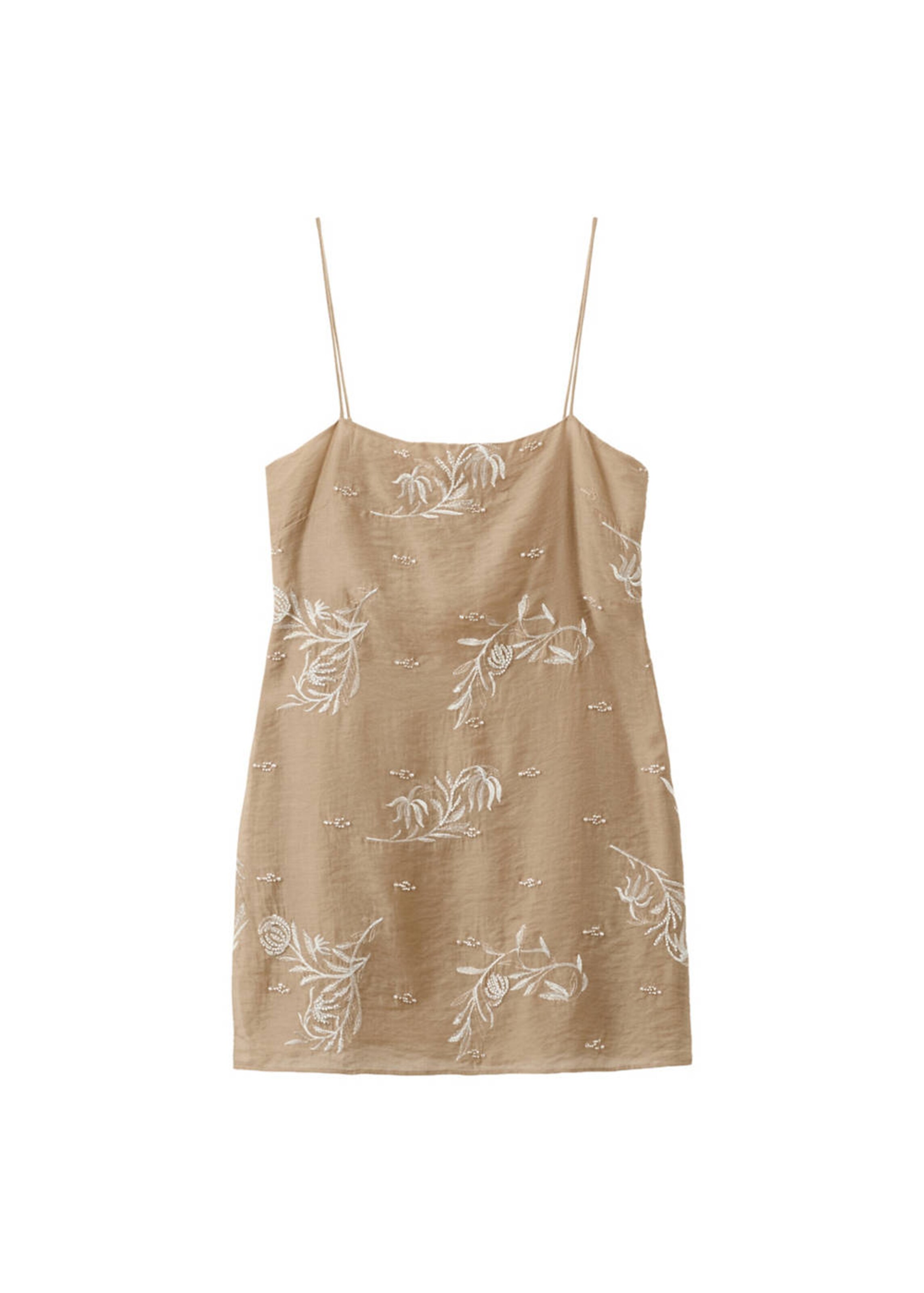 MANGO Summer Dress 'Just' in Beige, Item view