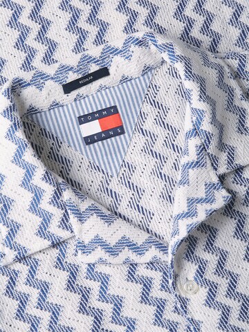 Coupe regular Chemise Tommy Jeans en blanc