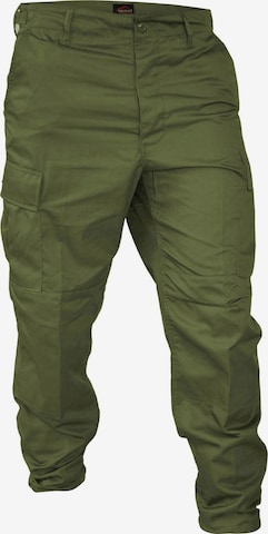 normani Regular Outdoor Pants 'Trooper' in Green: front