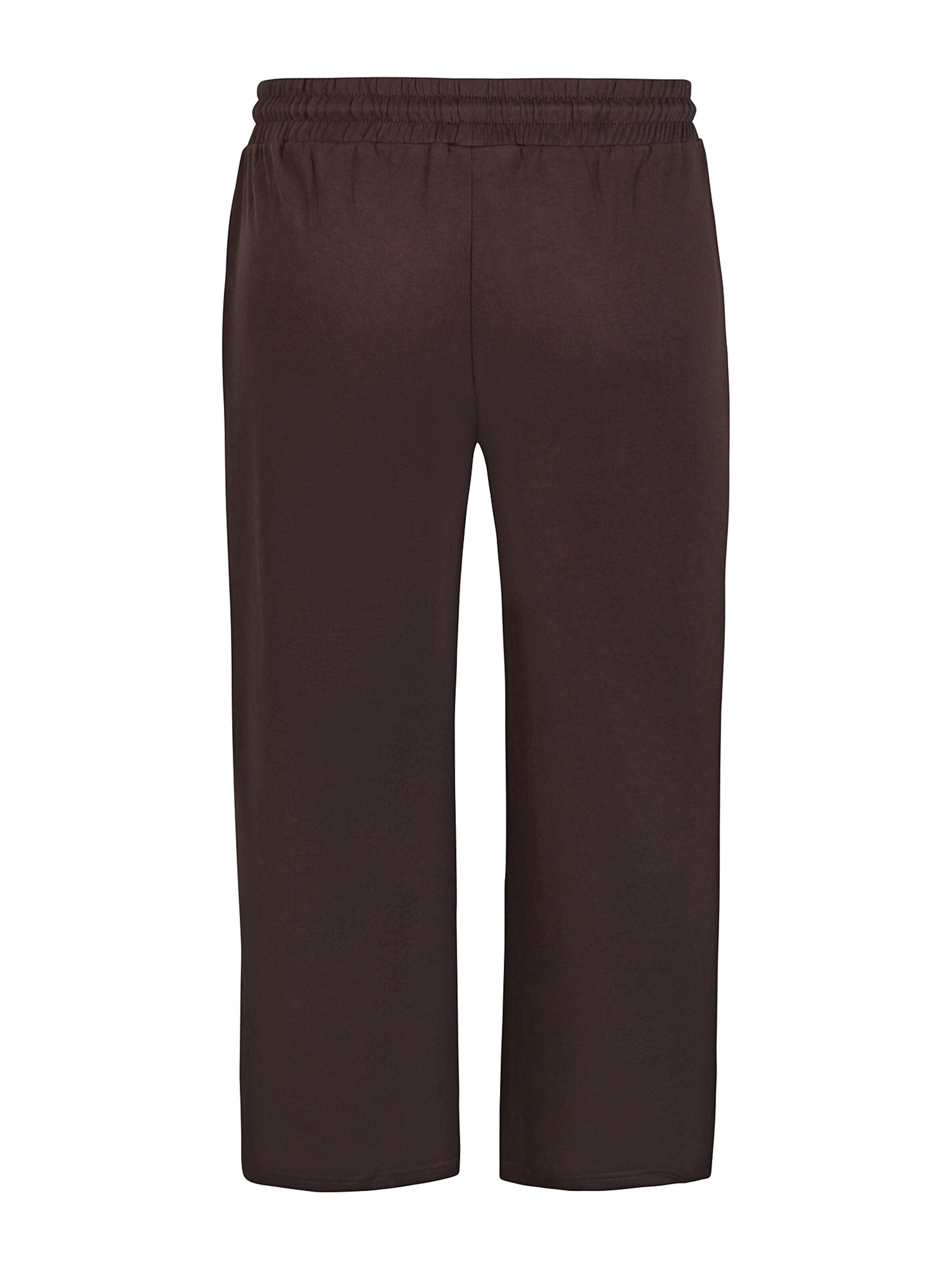 Zhenzi Wide leg Broek 'Mya 1442' in Bruin