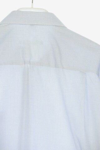 ROYAL CLASS Button Up Shirt in L in Blue